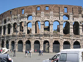 Rome's Colloseum - click to see our travels